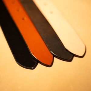 Tiras acabadas de cinturón